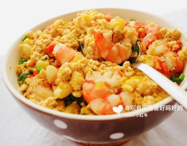 无米豆腐黄金炒饭